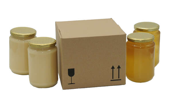 Immagine del prodotto Cartone per la spedizione di barattoli da 1 kg (2, 4 o 6 barattoli)
