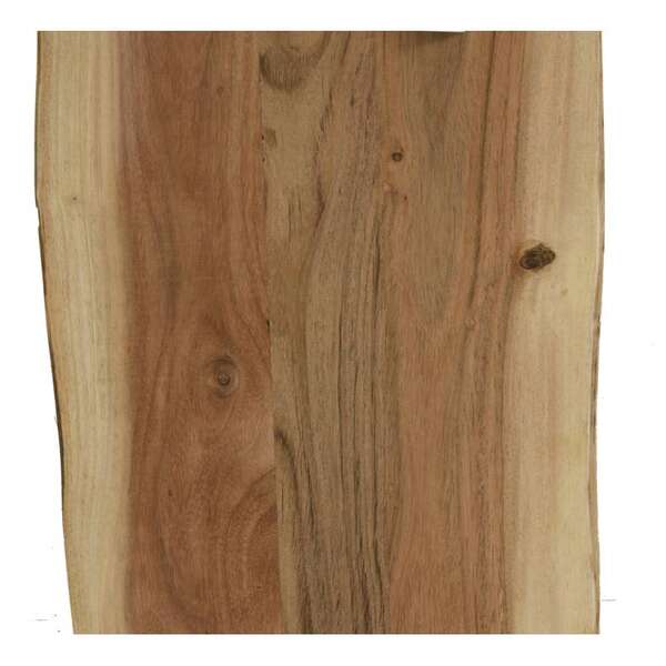 Immagine del prodotto Tagliere in legno di acacia naturale con manico e cordino.
