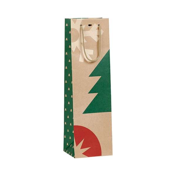 Immagine del prodotto Sacchetto di carta kraft, 1 bottiglia magnum di NOEL NATURE