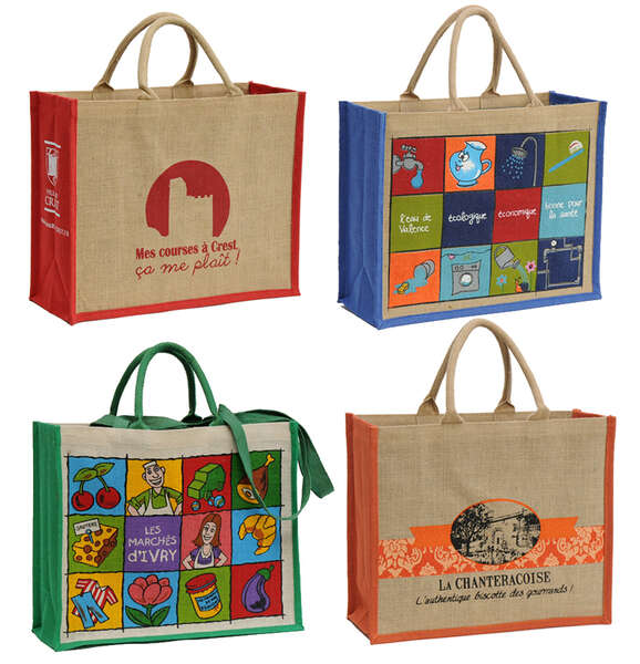 Immagine del prodotto Tote bag di iuta + marcatura