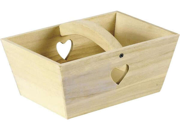 Immagine del prodotto Cesto in legno CUORE