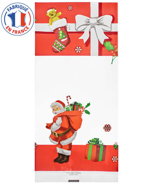 Immagine del prodotto Lotto di 50sacchetti piatti Xmas con fondo