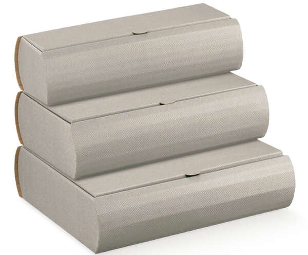 Immagine del prodotto Scatola da 3 bottiglie grigie originali