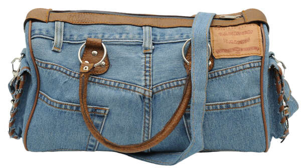 Immagine del prodotto Borsa fatta a mano in jeans