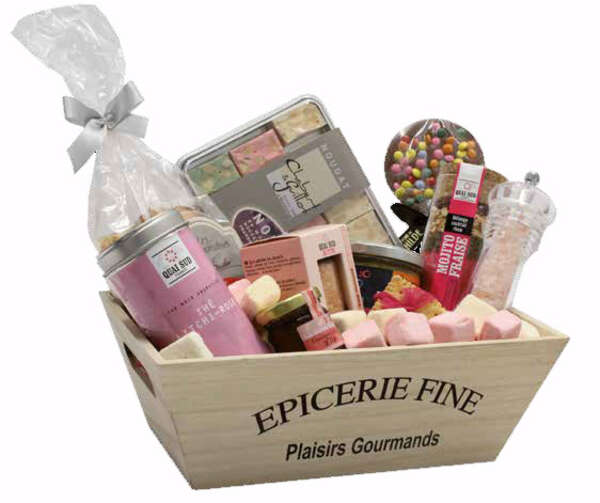 Immagine del prodotto Cestino rettangolare in legno 